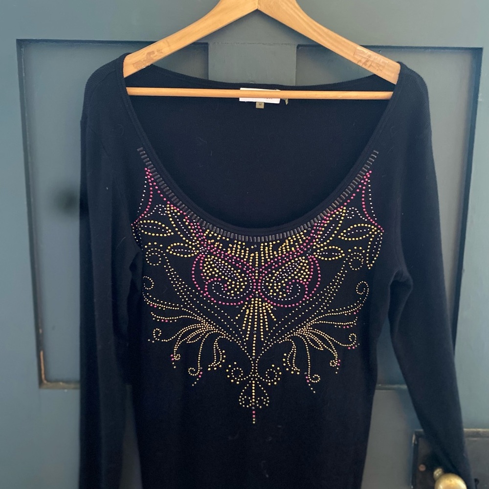 Calvin Klein Embellished Tee.